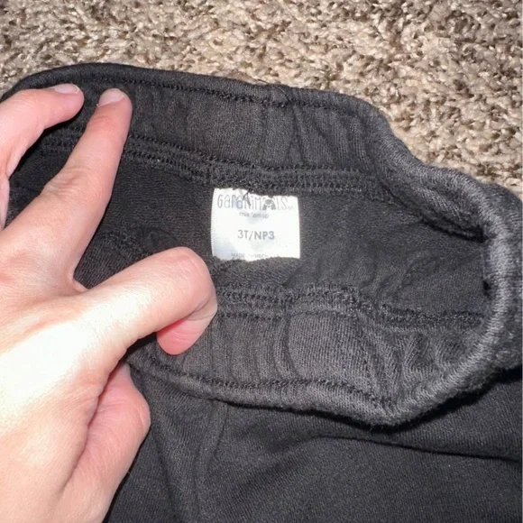 Garanimals Black Knit Shorts - Picture 2 of 2